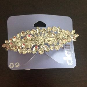 Jeweled hair clip